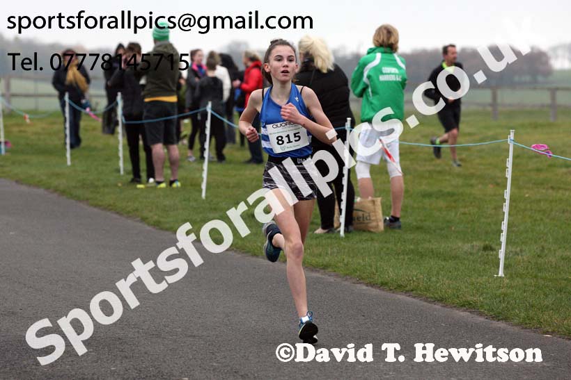 Boys and girls under-15s, Heaton Memorial 10k Road Race, Newcastle Town Moor. Photo:  David T. Hewitson/Sports for All Pics